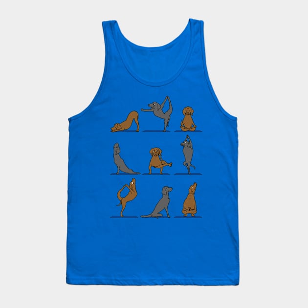 Vizsla Yoga Tank Top by huebucket